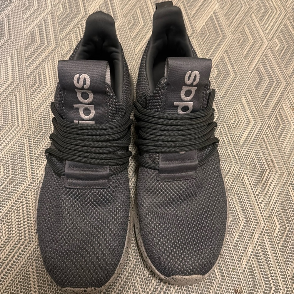 Men’s ADIDAS Grey Cloud Foam Slip On Shoes Size 9